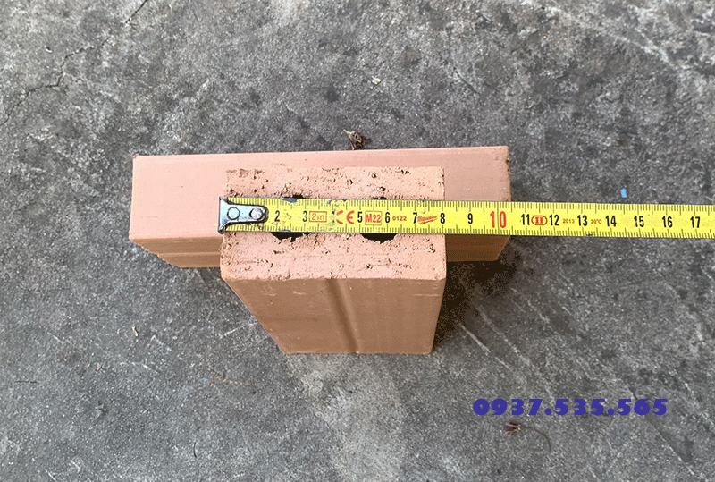 Kích Thước Gạch 2 Lỗ 